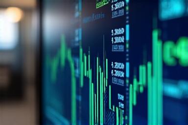 Financial Performance Dashboard showing revenue and growth metrics